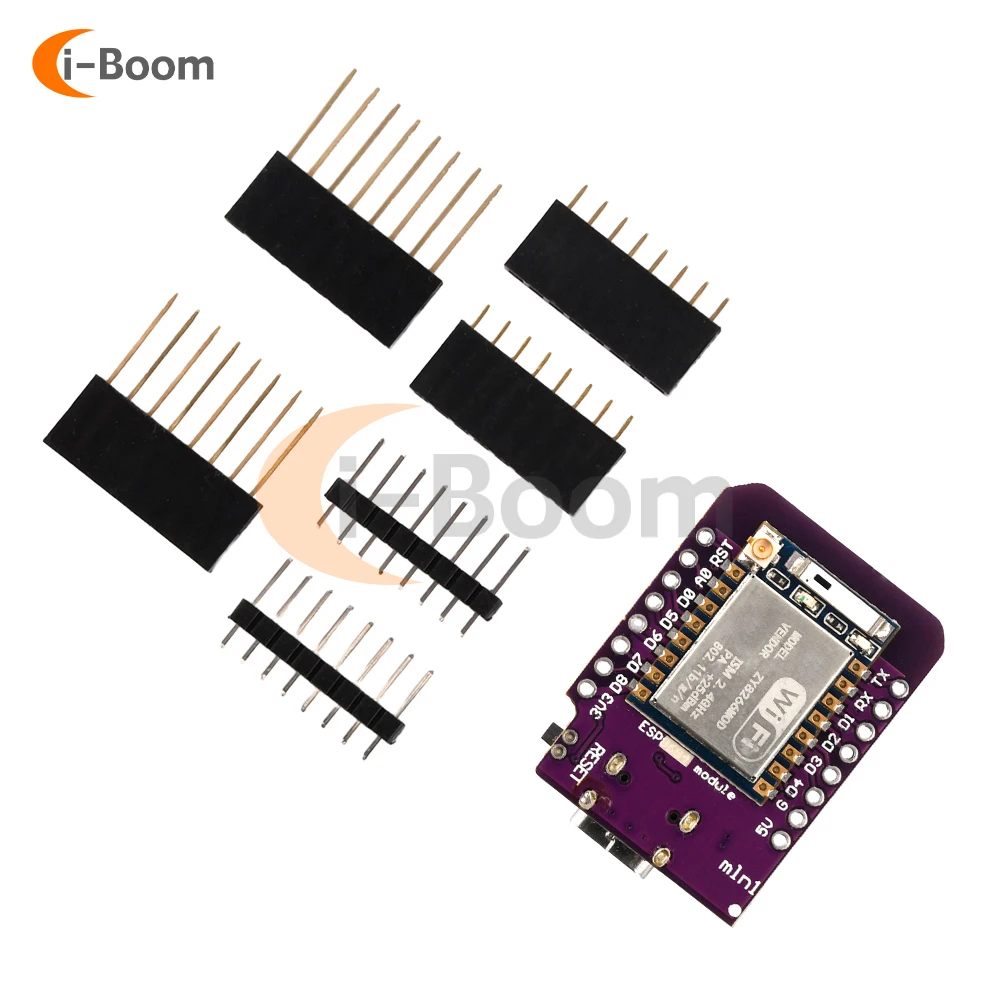 D1 MINI ESP8266 WIFI Development Board ESP-07 ESP-07S CH340C WIFI Development Module TYPE-C interfejs USB 3.3V z pinami