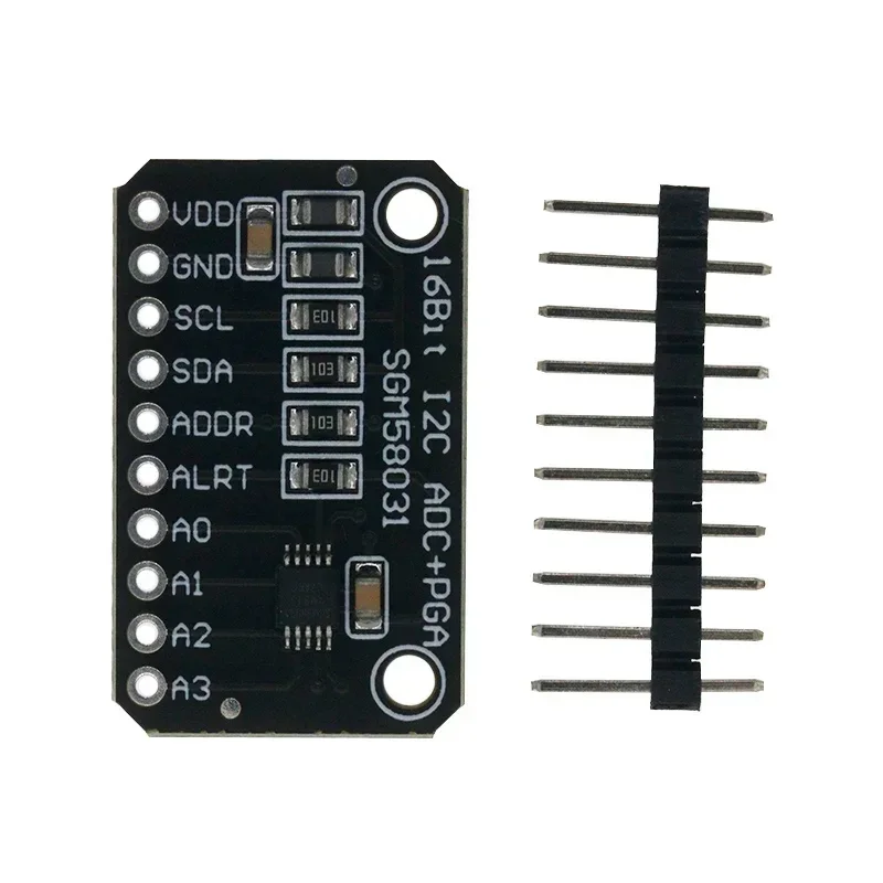 NEW SGM58031 Development Board 16-bit High Precision I2C Module 4 Channel ADC Data Acquisition Converter For Arduino NEW SGM580