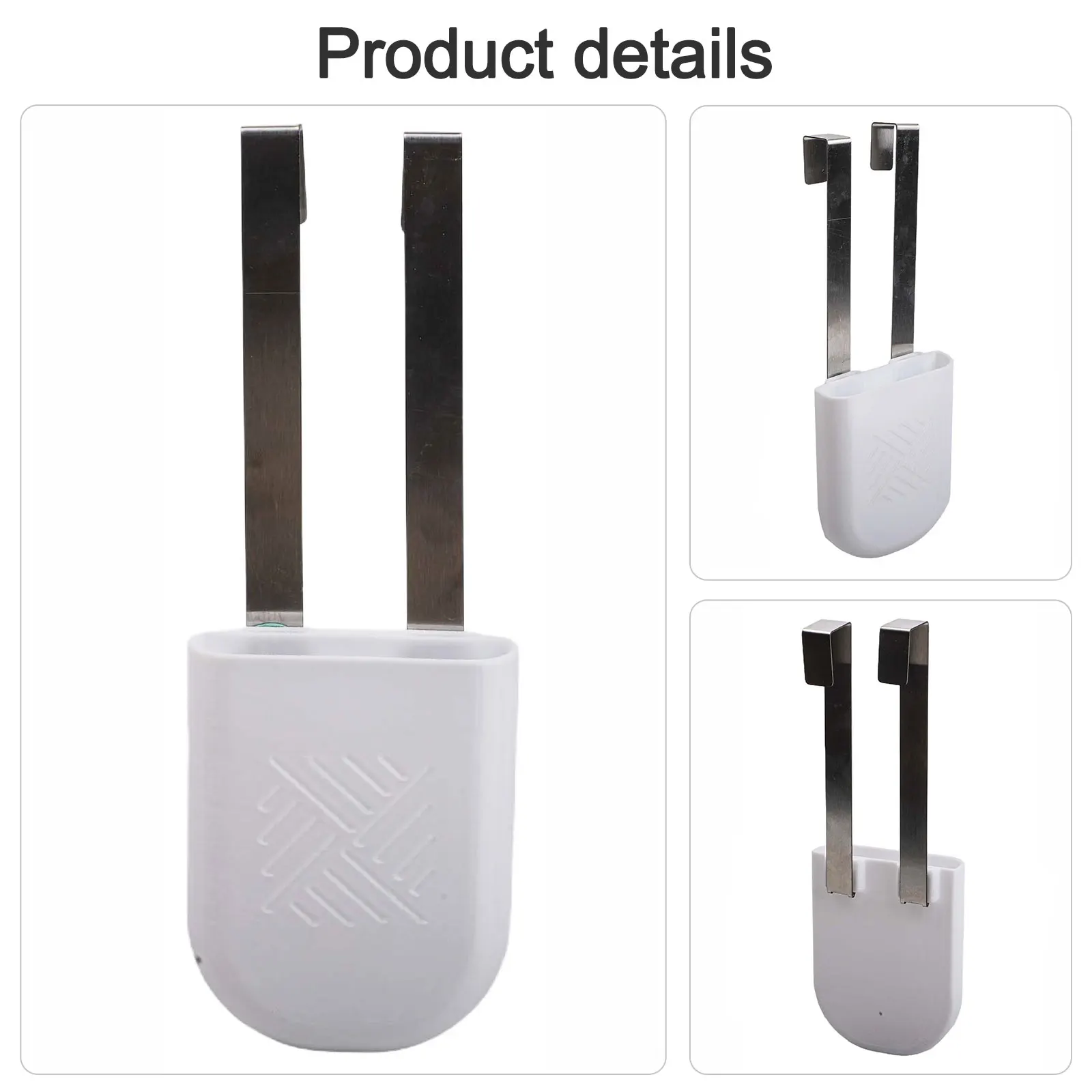

Tank Cleaning Clip 3.7'' X 2.9'' X 0.7'' Toilet Tablet Holder Minimizes Manual Scrubbing Plastic Construction Bathroom Cleaning