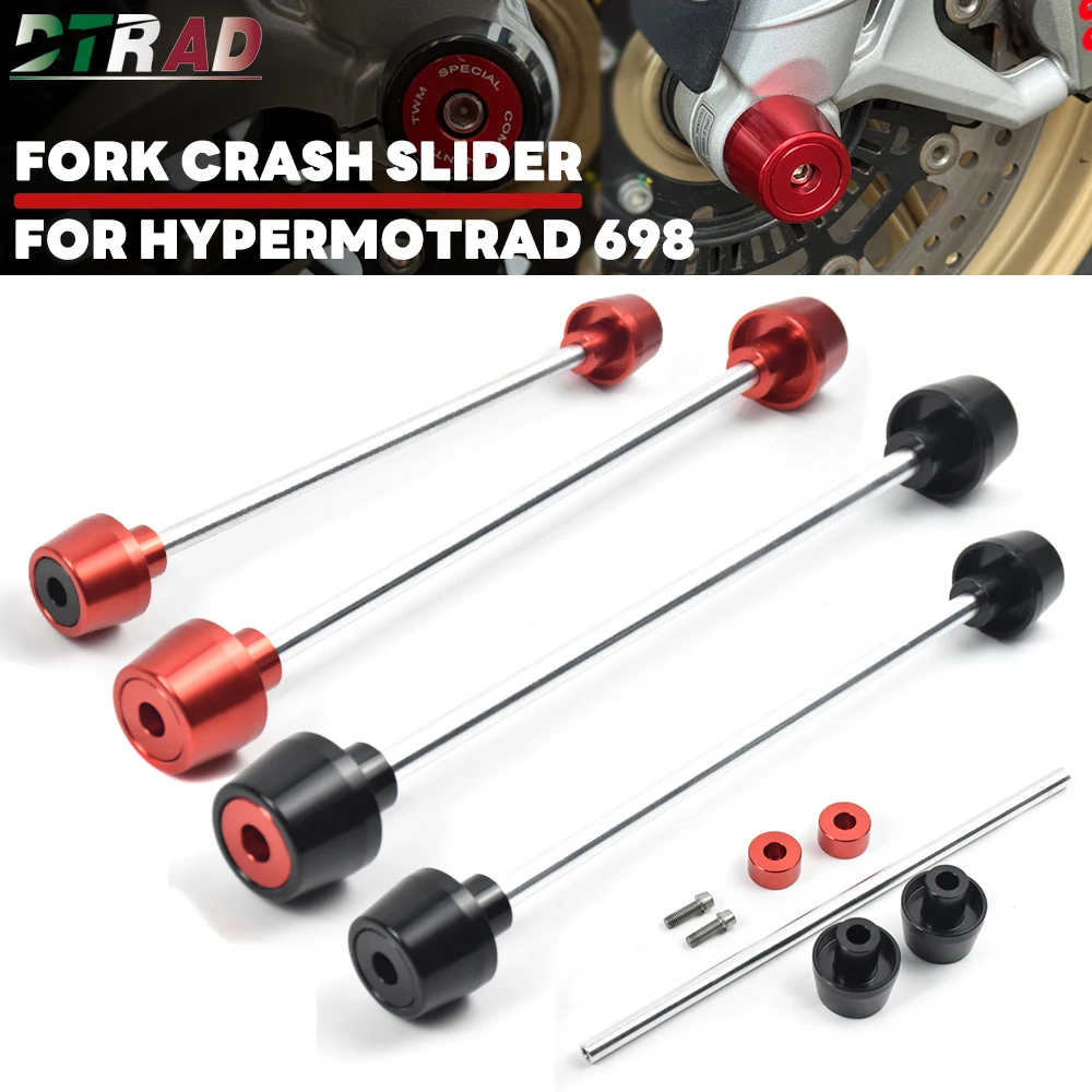 

Front Axle Fork Crash Sliders Protector For DUCATI Hypermotard 698 Mono 950 939 821 MONSTER 1200 937 797 Motorcycle Accessories