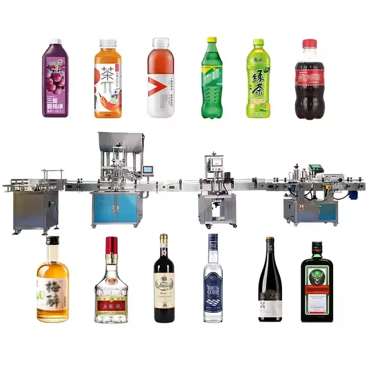 A Complete Set Of Bottled Water Filling Production Line Small Bottle Automatic Mineral Water Filling Production Line