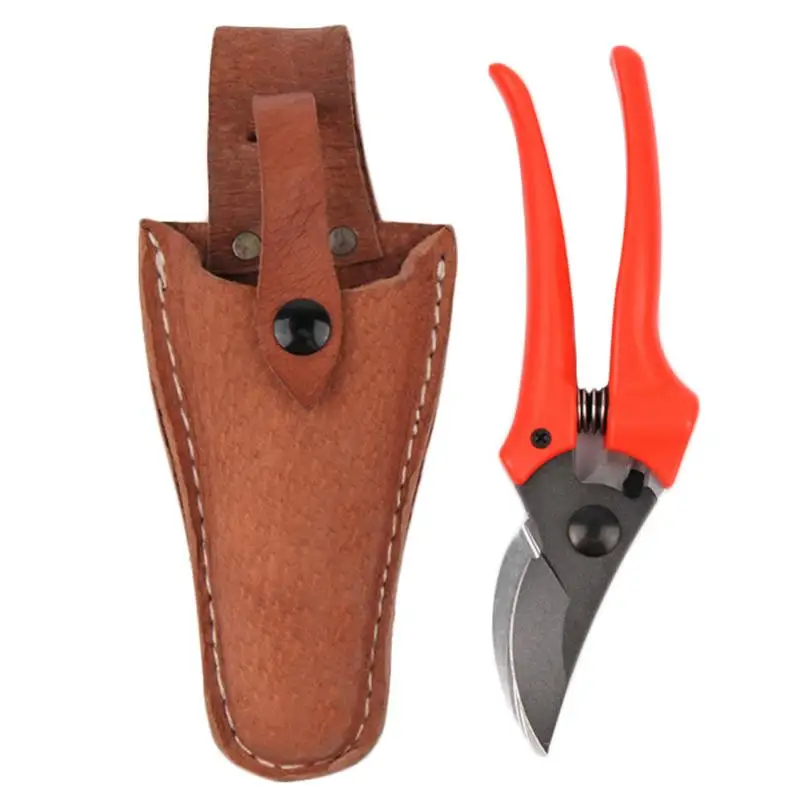 Hardware Leather Scissors Cover Fruit Branch Scissors Protective Cover Garden Tools Storage Bag