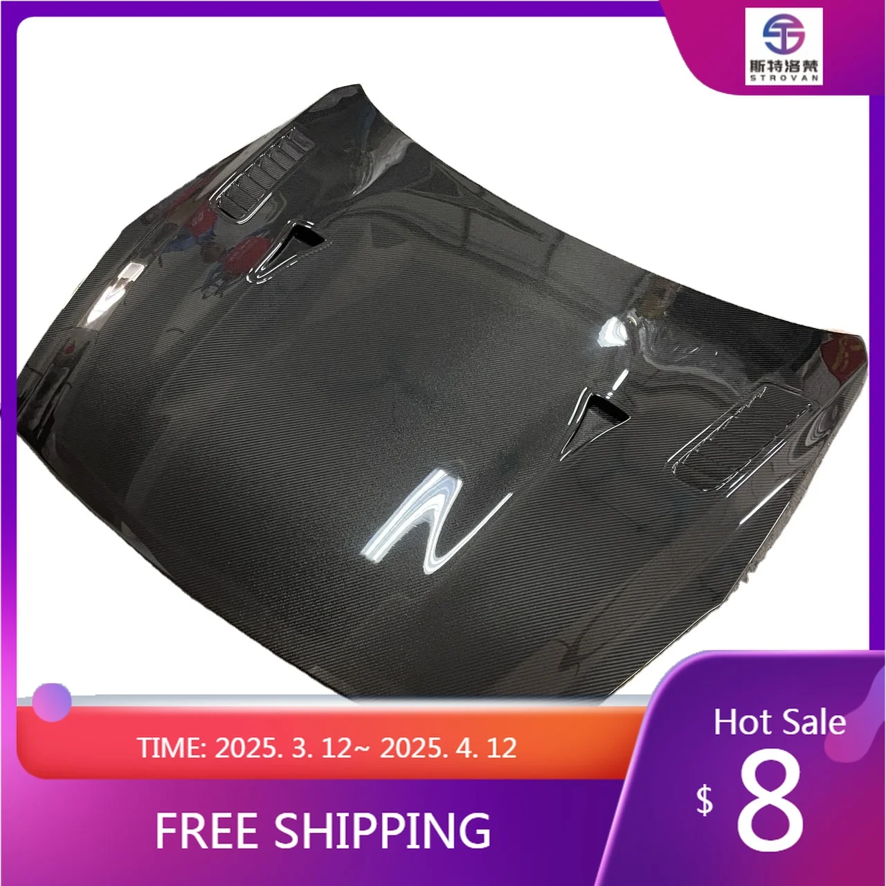 

Deren High QualityHigh Quality CARBON FIBER HOOD for 2009-2016 NISSANs GT-R
