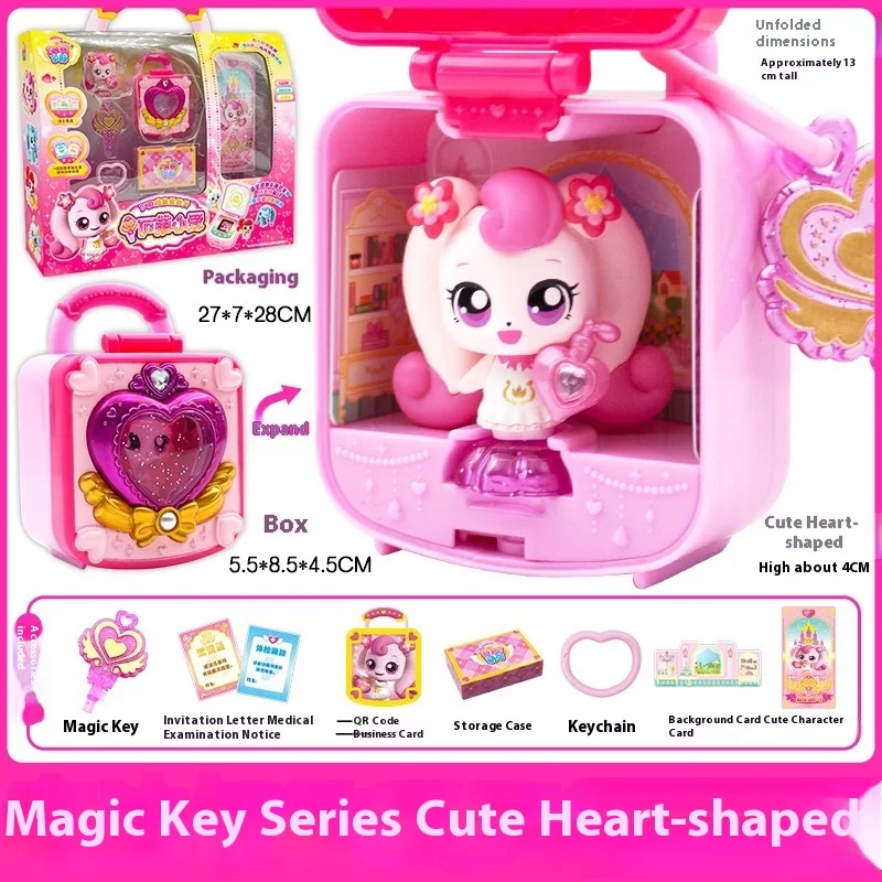 

Hot Sale Catch Teenieping Anime Figure Key Treasure Box Full Love Cute Toy Series Figure Teenieping Customized Birthday Gifts