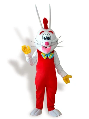 Costume de mascotte de petit lapin pour adultes, robe d'halloween de noël, accessoires complets, tenue de mascotte