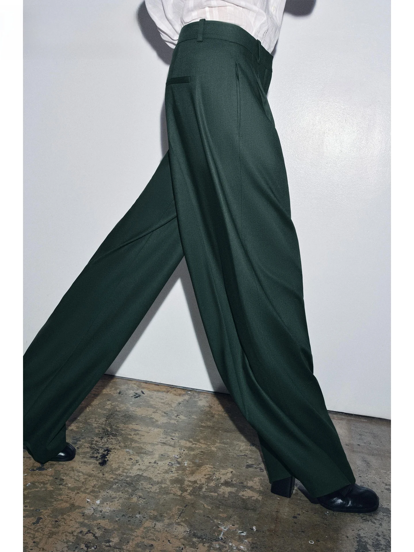 ZAPRHA Sli Casual Listrado Longo Sve Feminino irt Outono 2025 Nova Faion Loose Fit Corte Reto Outro Mistura de Materiais