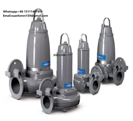 Electric Submersible Pump N-Type Impeller Stainless Steel Efficient Wastewater Extraction Motor
