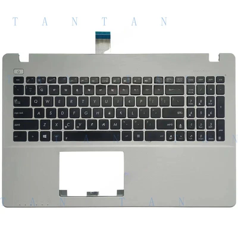 

NEW for ASUS X550 K550 K550V X550C X550VC X550J X550V A550L Y581C f550 A550 f552 Palmrest cover Russian/US Laptop KeyboardT.T
