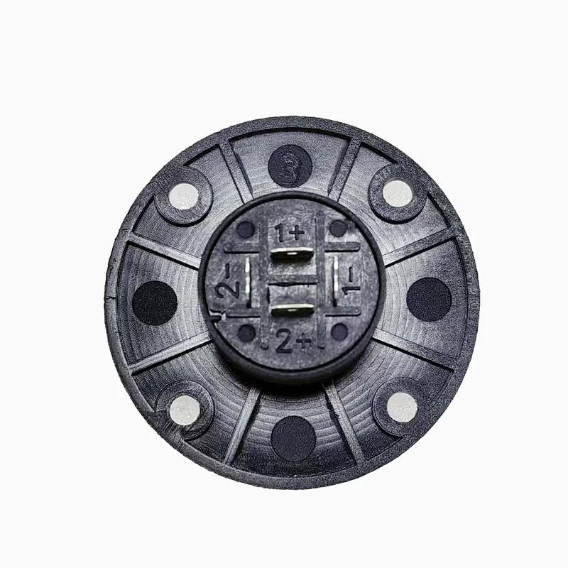 MW Audio 8-teiliges 4-Kern-Lautsprecheranschluss- und Buchsenset, großes rundes Metallgehäuse, Pro-Audio-Zubehör – Detail 9