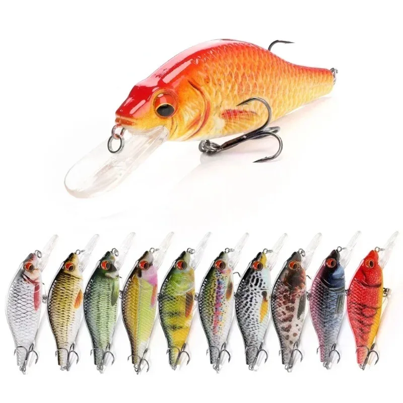 JINGYU-Black Minnow Mini Crankbaits, Fishing Tackle Lures, Wobblers Pike FishingMini Crankbaits, Hot, 4G, 11g, 22g