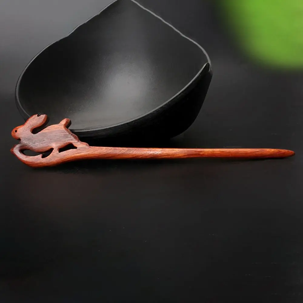 Clips Gevlochten Haarspelden Haar Stokken Voor Meisjes Nieuwe Hoofdtooi Chinese Haar Vork Houten Vrouwen Hanfu Haarspelden Konijn Haar Stokken