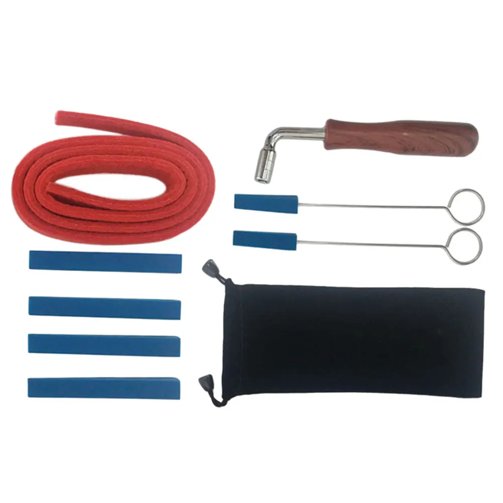 

Piano Tuning Tool Professional Kit Cloth Mutes Rubber Wedge mute for Piano Tuner Repair Sound Reduction Practice Keyboard