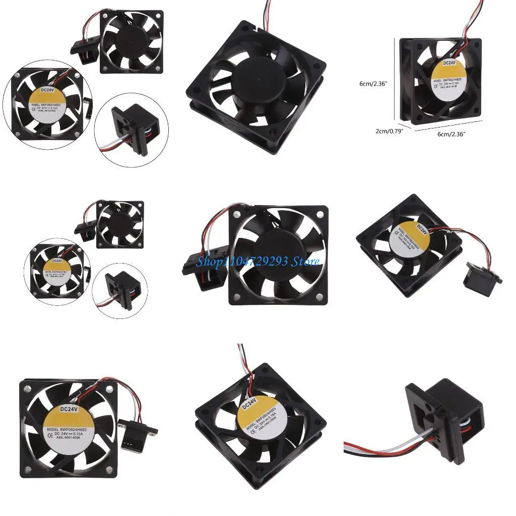 

Y2GD Новый оригинальный Fanuc System Drive Вентилятор 6CM 9WF0624H603 A90L-0001-0508 24V 0,15A охлаждающий вентилятор