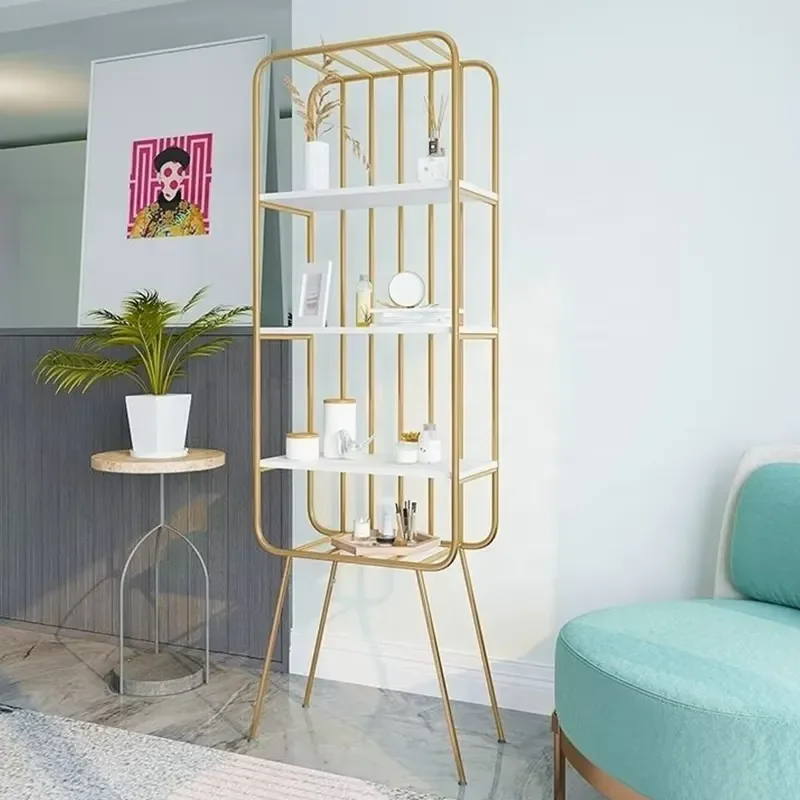 Custom Multi Layer Clothing Display Rack For Store Decorative Storage Shelf Metal Garment Hanger Stand Retail Shop Fixture