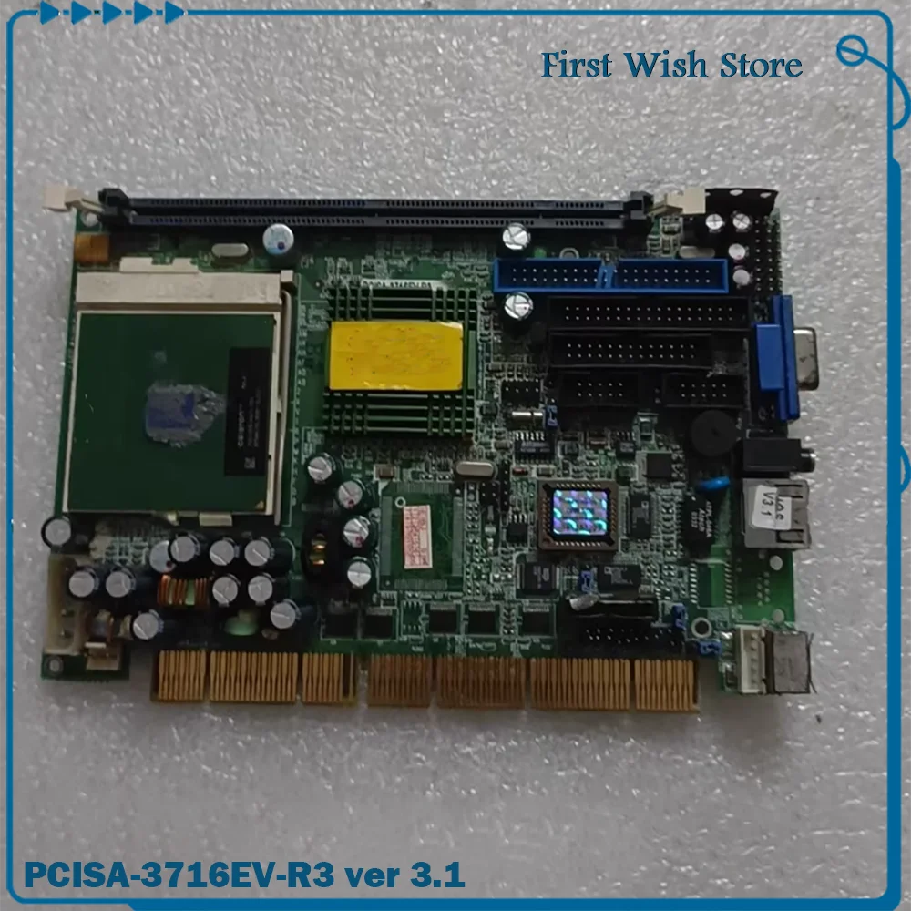 

Материнская плата промышленного компьютера, полудлинная плата PCISA-3716EV-R3 ver 3.1