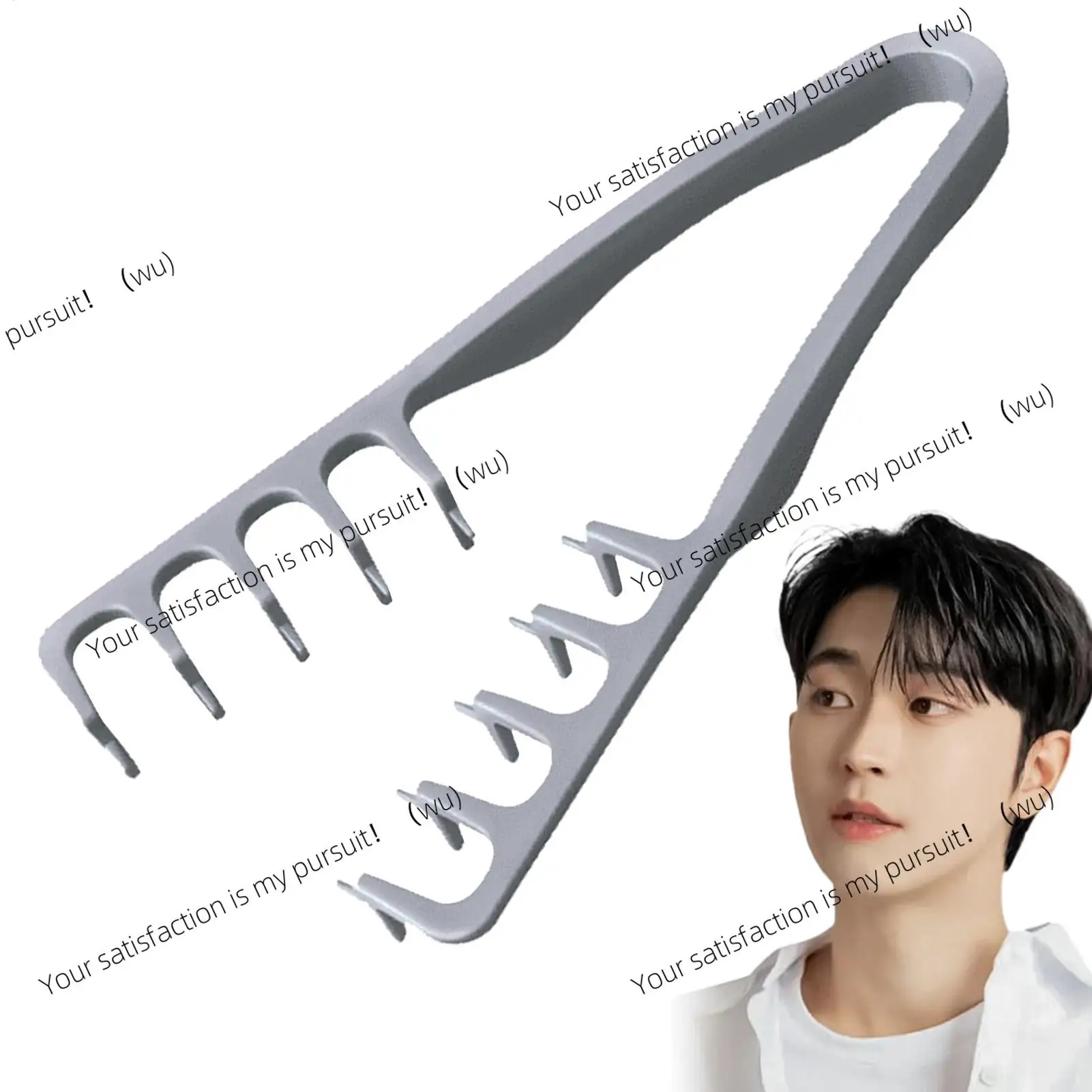Wide Tooth Comb Wide Tooth Comb for Curly Hair Styling Volumizing Tool for Volume and Grooming Accessory Seam Covering Bangs