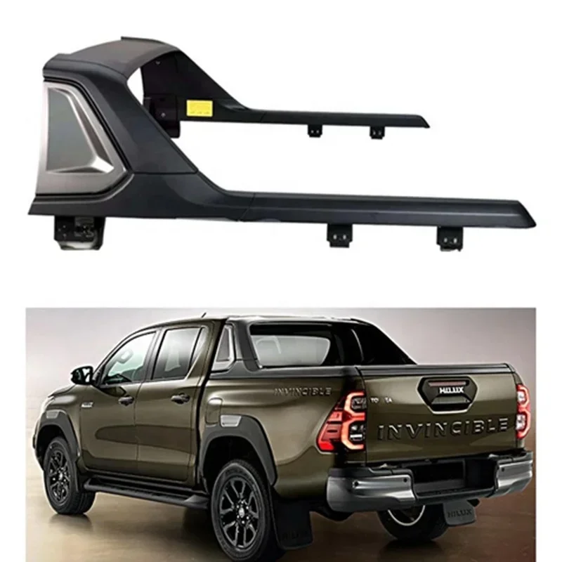 car accessories car roll bar for hilux 2021 revo rocco Anti overturning frame 2015-2021 new model black/white kun26