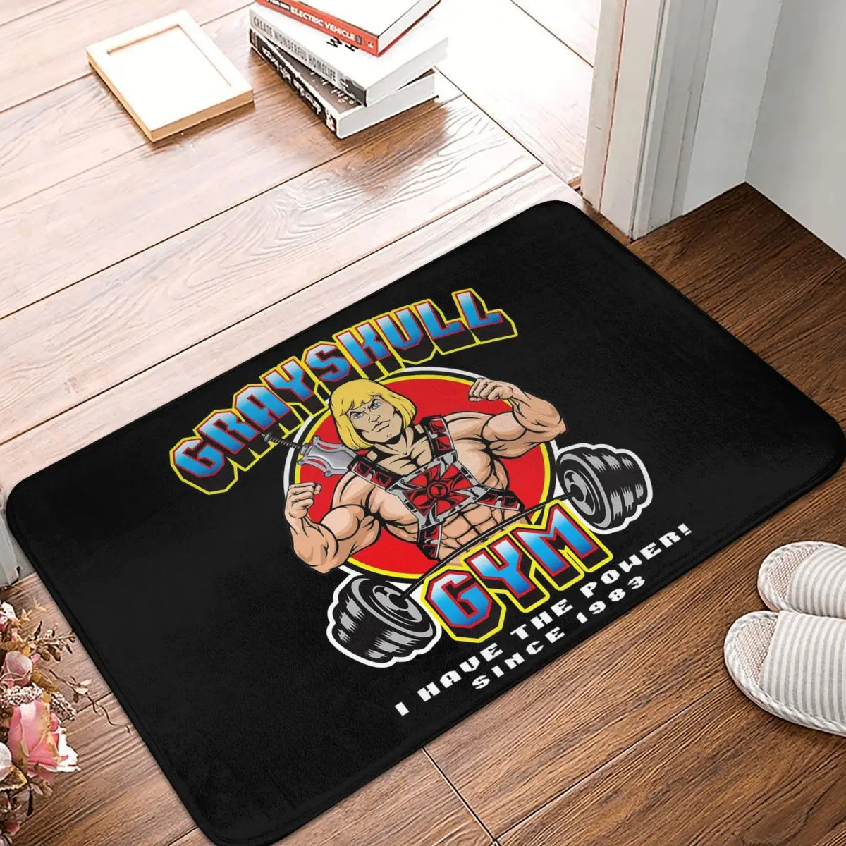 He-Man Masters Of The Universe Eternia Gym Anti-slip Doormat Floor Mat Carpet Rug for Kitchen Entrance Home Bedroom Footpad Mats
