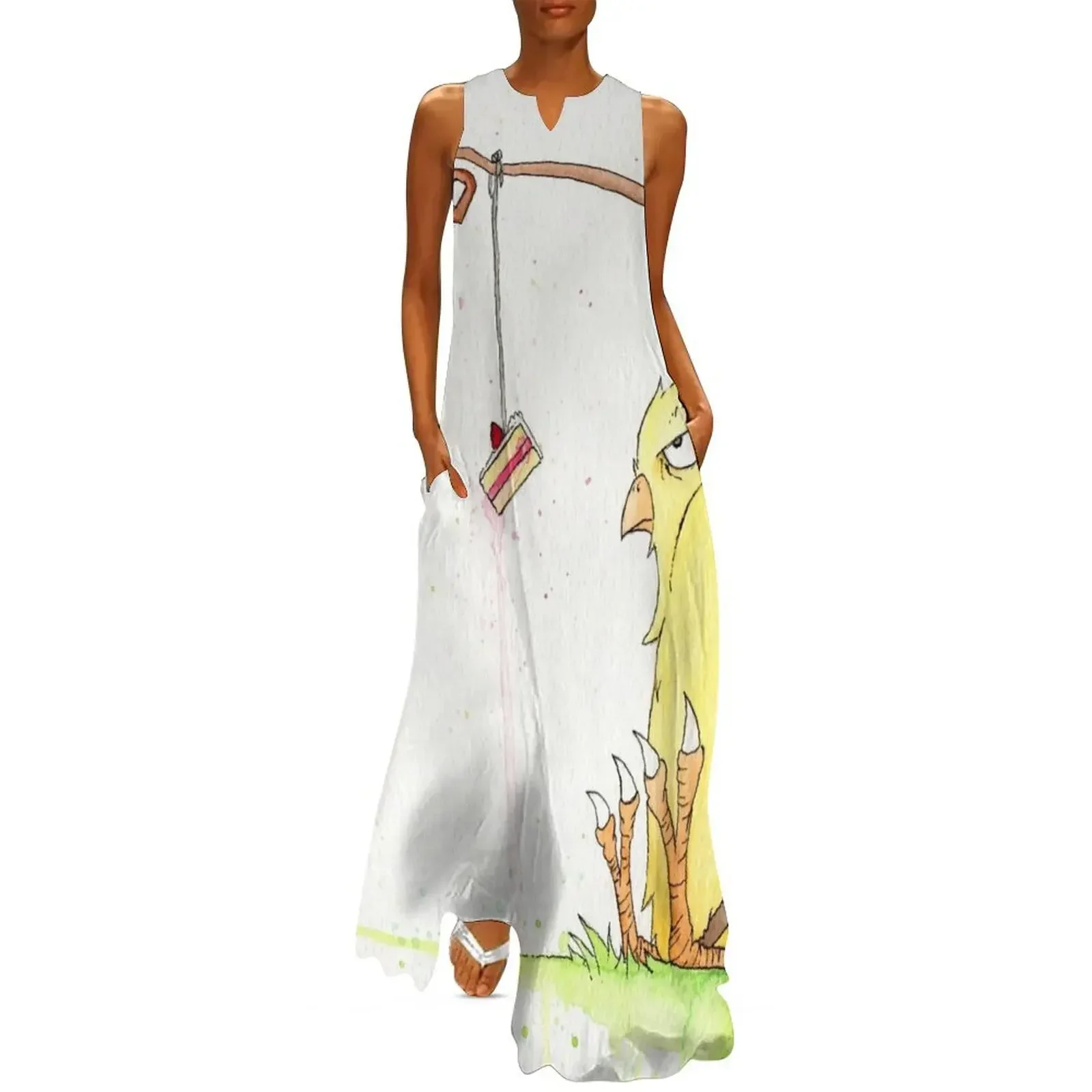 

Chubby Chocobo Long Dress summer dresses women 2025 dresses for official occasions Female dress Summer women's clothing Dress