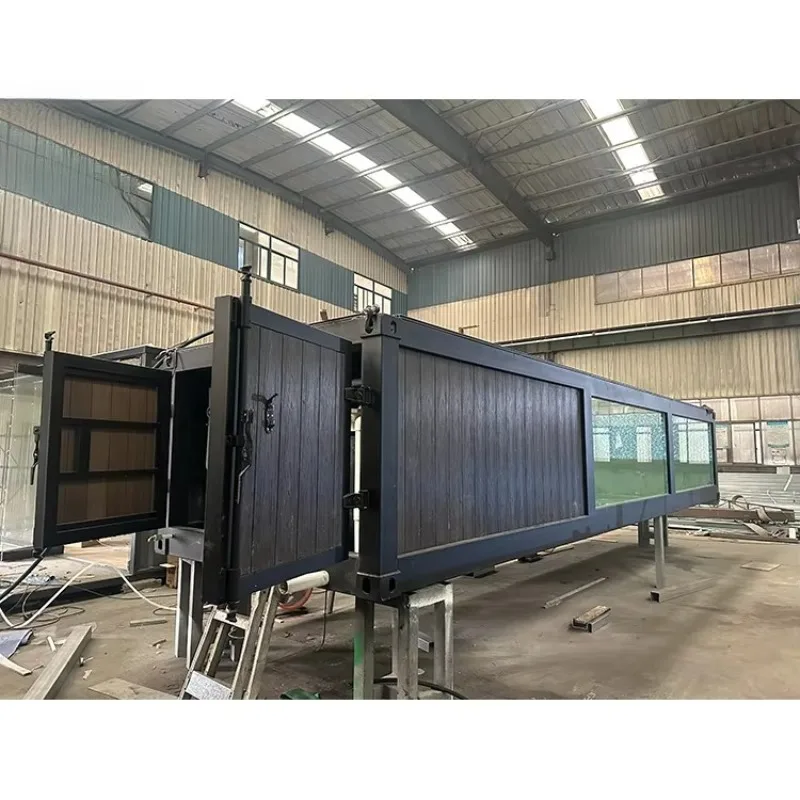 Eco Friendly Container Swimming Pool Recycled Steel Structure Energy Saving Filtration System Green Environmental Protection