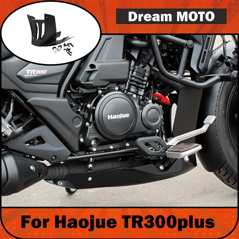 【Premium】For Haojue TR300plus Customized Full-Enclosure Underbody Fairing, Engine Mount Protection and Decoration Plate – Specia