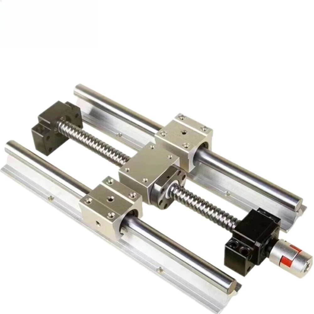 1Pcs SFU1605 Ballscrew Set - L500mm with 1Pcs SFU1605 Elliptic Deflector Single Flange Ballscrew