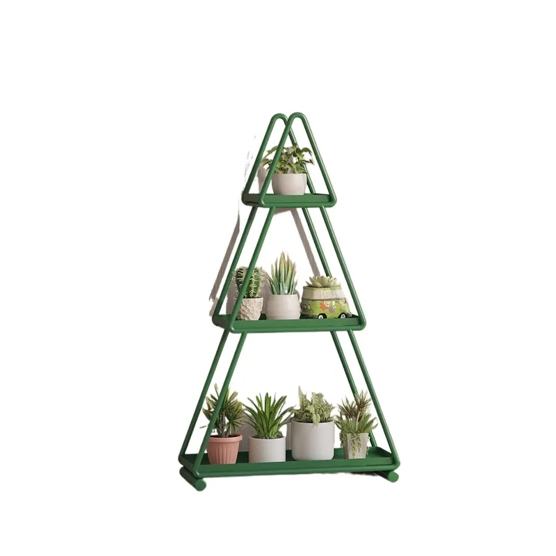 

Modern Iron Plant Stand Multi-Tier Floor Shelf for Indoor Outdoor Balcony Living Room Succulents