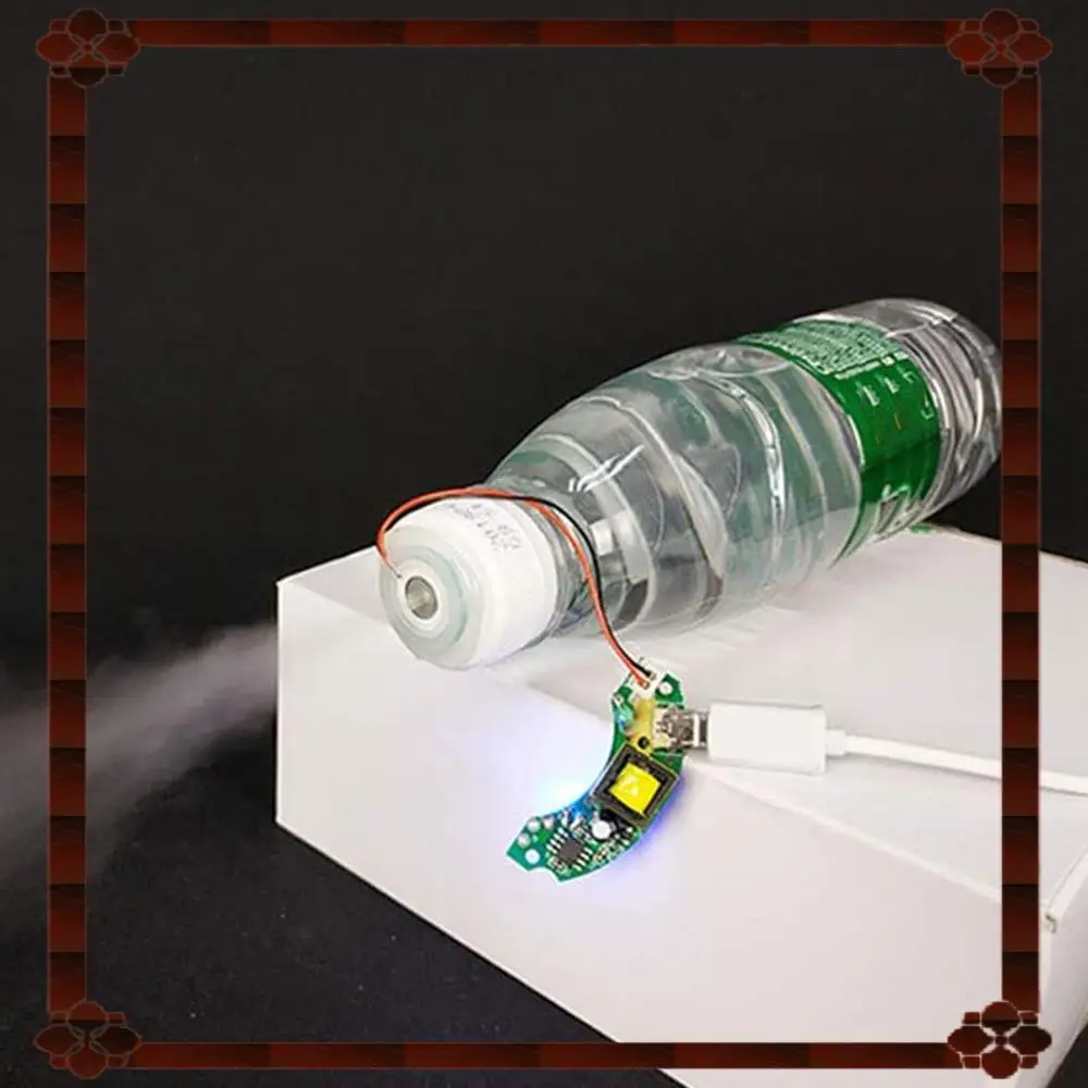 Consegna in 24 ore 5 pezzi 20 mm 1,7 Mhz ultrasuoni Mist Maker Fogger dischi in ceramica con filo e anello di tenuta accessori umidificatore