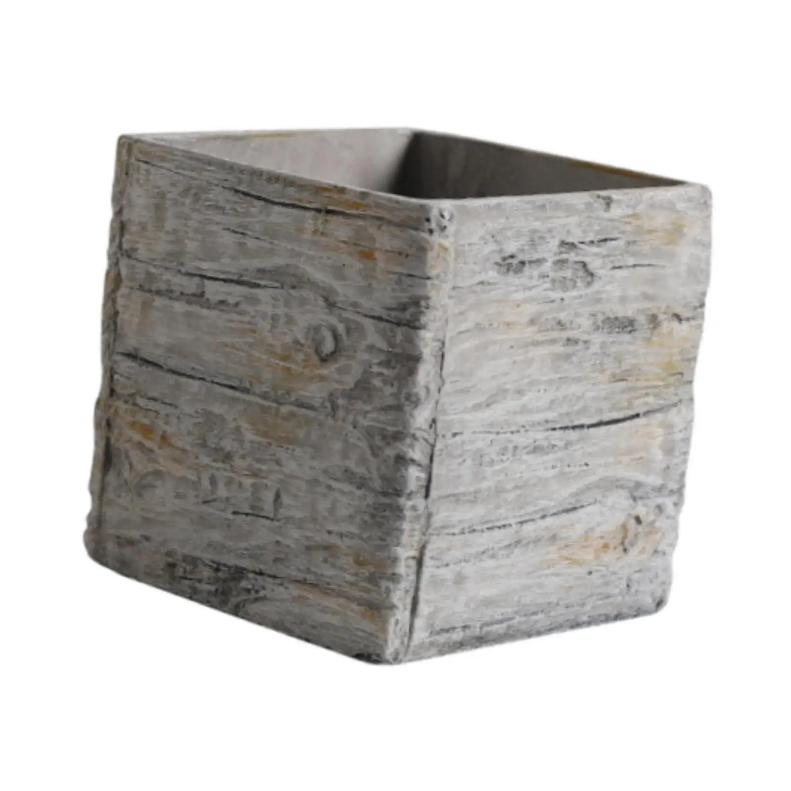 Square Planter Creative Gift Centerpiece Flower Holder for Patio Garden Home