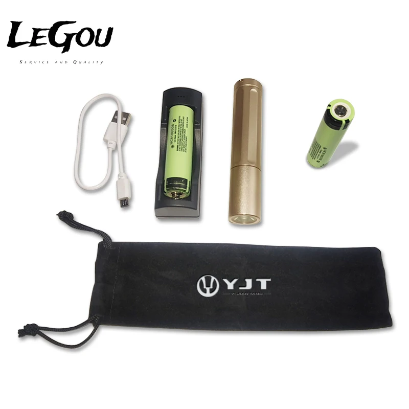 Senter LED LeGou Professional 450nm 660nm 850nm untuk terapi cahaya