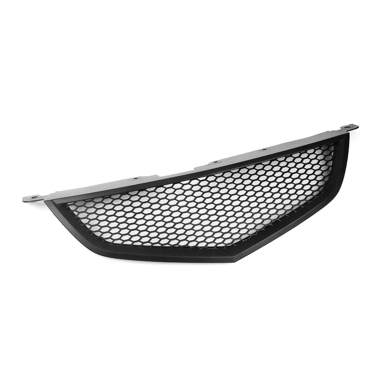 Front Grille Racing Grill For Acura TL 2004-2006 Carbon Fiber Look/Gloss/Matte Black Honeycomb Style Upper Bumper Hood Mesh Grid