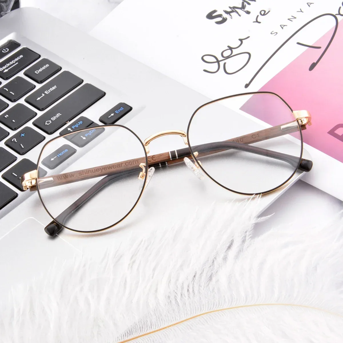 Nearsight Prescription Glasses Luxury Wooden Process Glasses Sunglasses Polarized Customized Any Prescription Spectacle