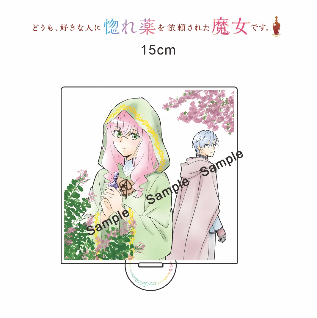 Horemajo Anime Acrylic Stand Double Sided Print Harij Q Version Figure Desk Decor Collectible Keychain for Fans