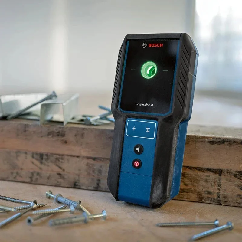 Bosch GMS 100-23 Professional Wall Scanner Multifunction Wall Scanner for Live Wires Cable / Metal Measurin Wall Detector