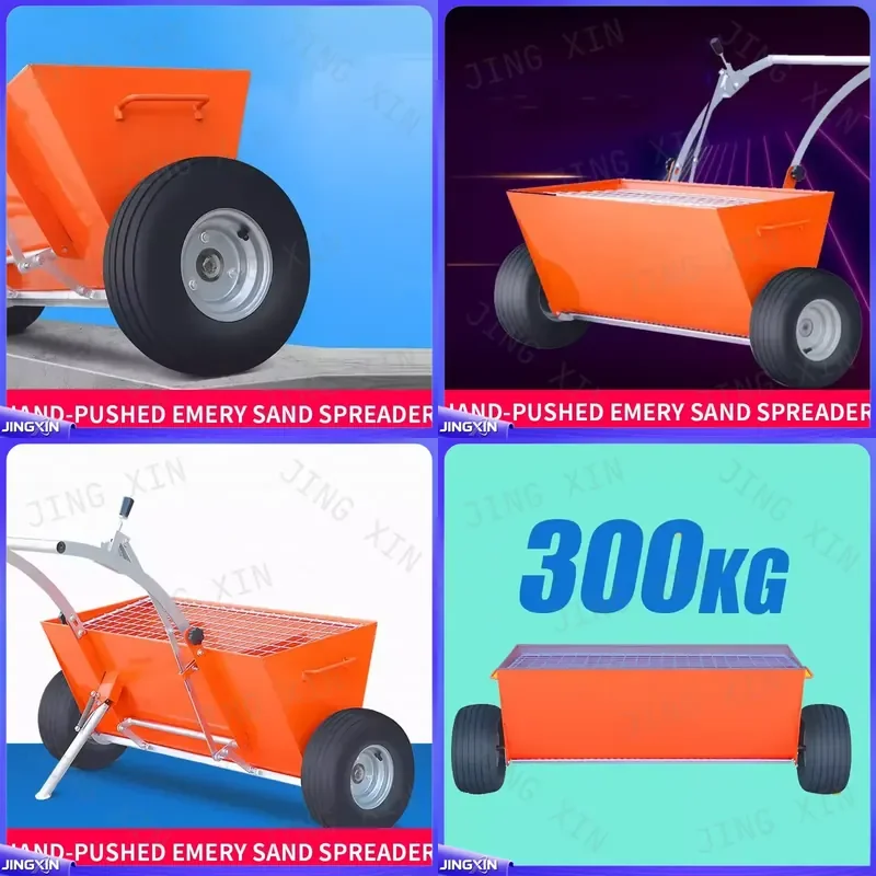 Custom for Manual Emery Spreader Compact Wear Resistant Floor Tool Even Concrete Surface Application Hand Pushed Spreader