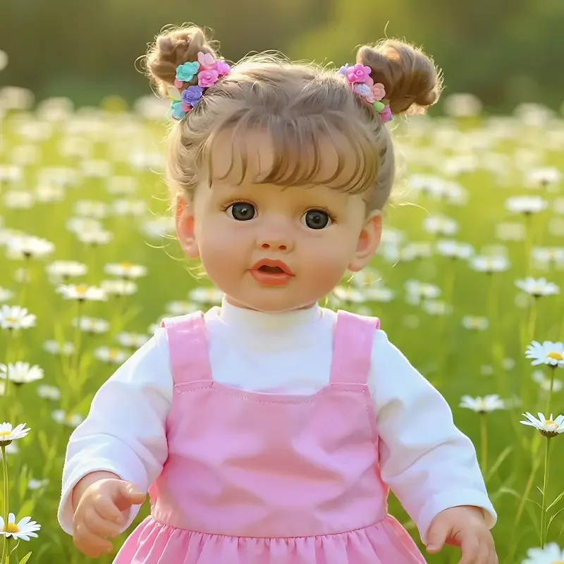 

Full Body Vinyl Reborn Baby Dolls - 22 Inch Weighted Realistic-Newborn Baby Doll Real Life Baby Dolls with Complete Accessories & Gift Box