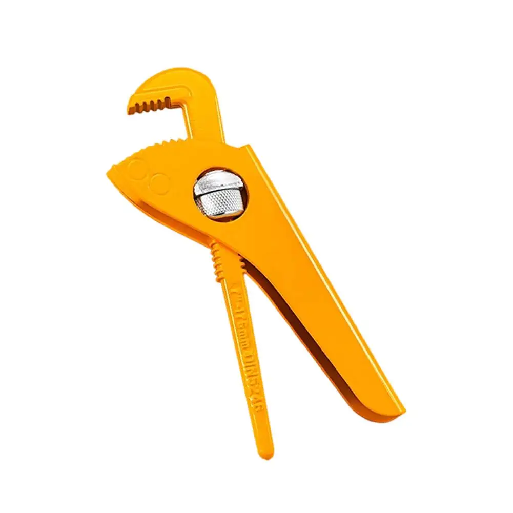 Heavy Duty Plumbing 90 Adjustable Pliers Yellow 90 Degree Adjustable Pliers Oil-Hardened Finish Superior Gripping Forces