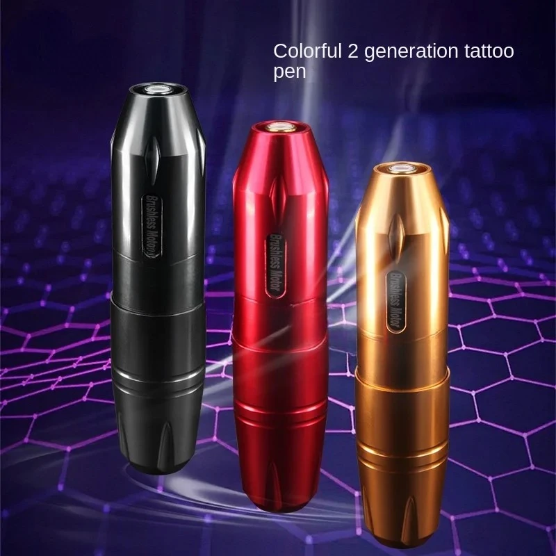 Tattoo Power II Generation Tattoo Pen Tattoo Embroidery  Cutting Line  Integrated Motor  Machine