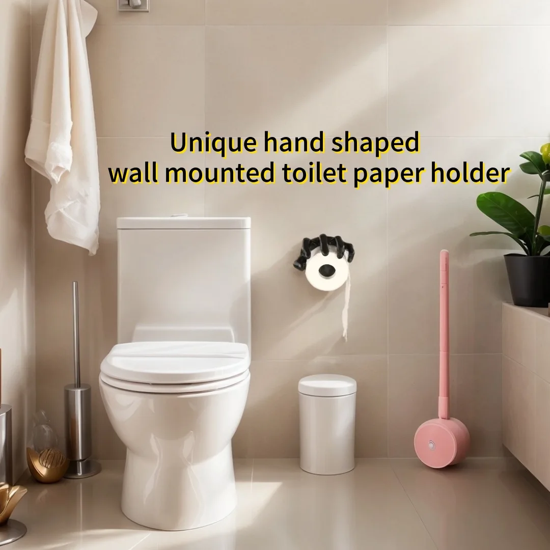 Gothic Toilet Tissue Rack Toilet Paper Holder Wall Hanging Stand Towel Storage Creative Resin For Bathroom Storage