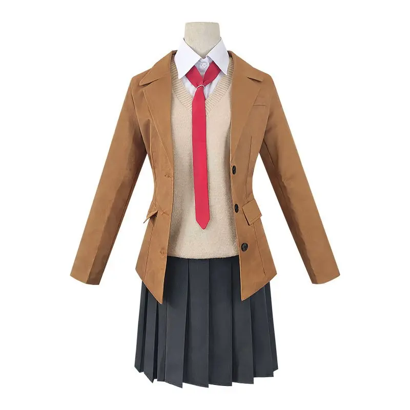 

Anime Bunny Girl Sakurajima Mai Cosplay Costume Women Koga Tomoe Comic Role Play Uniform Full Set for Halloween Carnival Party