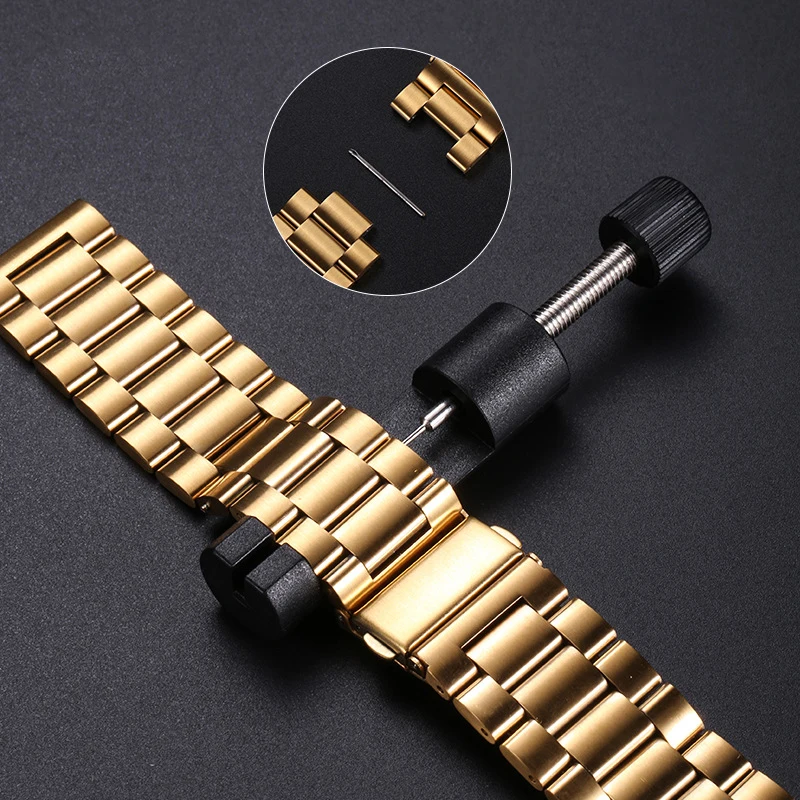 Steel Strap For Xiaomi Watch Color Watchband Bracelet Stainless Steel 22mm Watch Band Mi Watch Color Metal Wristband Correa Belt