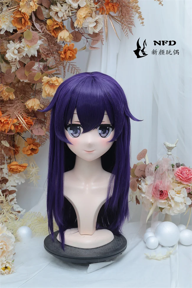 

(NFD-47-40)Customize Full Head With Lock Crossdress Doll Female/Girl Japanese Anime Cartoon Character Kig Cosplay Kigurumi Mask