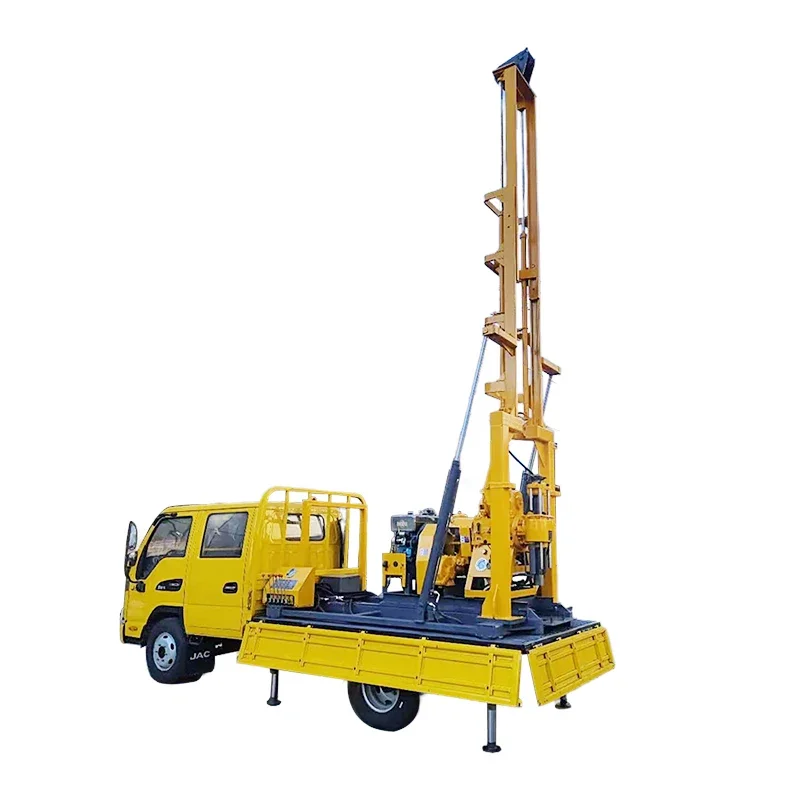 Small Borehole Geological Rock Core Portable Dth Diamond Truck-mounted Core Drilling Rig