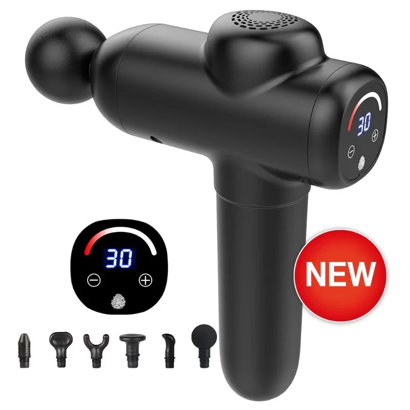 

New Products 100% Quality Checked No MOQ Powerful Massage Gun 6 in 1 Wholesale