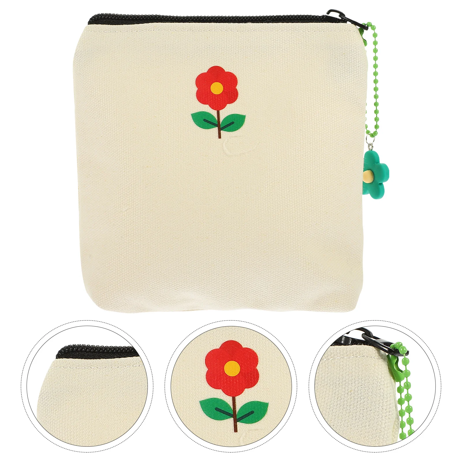 تخزين قماش صغير منظم يومي للسفر محمول للعملات المعدنية وحقيبة عملية ومحفظة عصرية وكابل بيانات وحقيبة صغيرة خفيفة الوزن #2