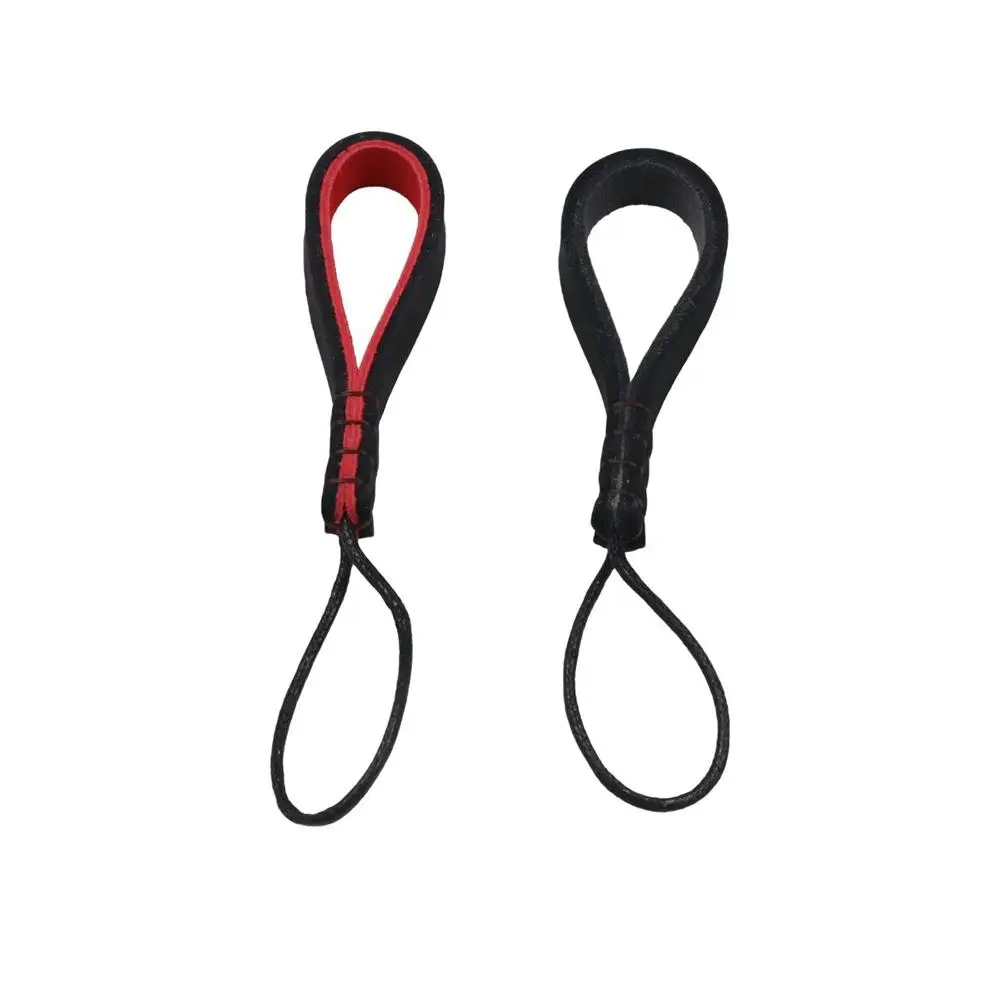 

Personalized Wear-resistant Leather Lanyard Key Loop Handmade Cowhide Car Keychain Retro Vintage Leather Key Ring Key Loop