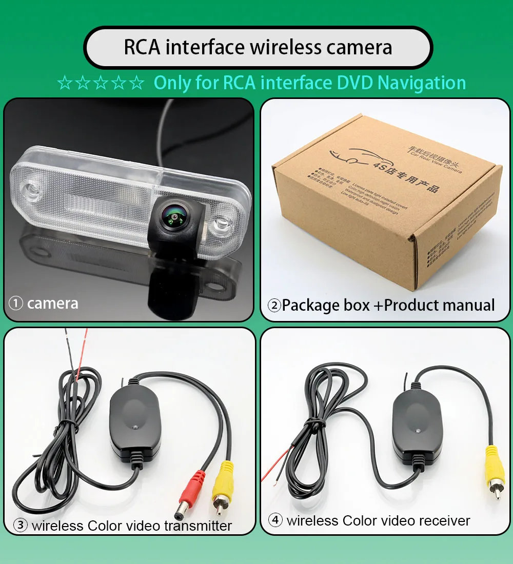 2.4 Ghz Wireless Rear View Fisheye Camera For Hyundai Sonata Viv / Prima /by TagAZ EF 2001~2005