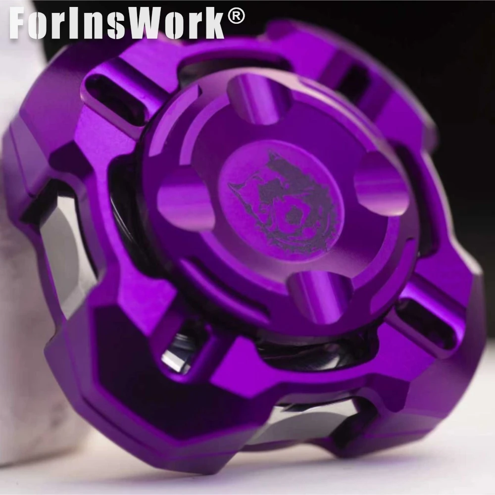 KTS M4 Youth Edition مادة الألومنيوم والصلب EDC Fidget Spinner لعبة تخفيف التوتر الهادئة عالية السرعة #3