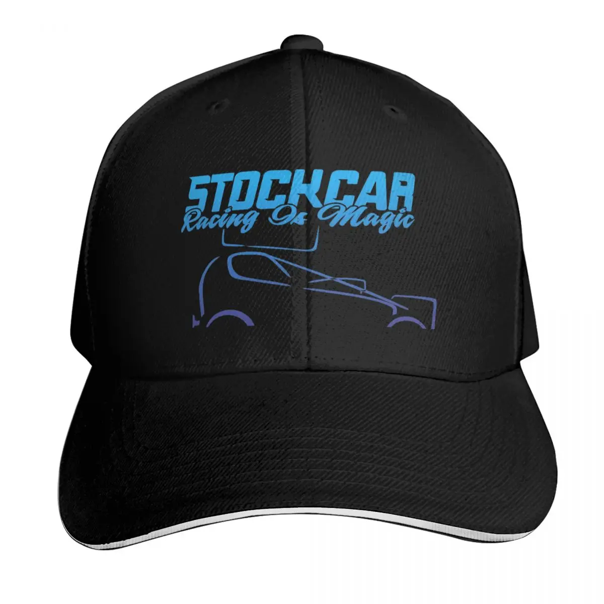 

Stockcar Racing Is Magic Baseball Cap custom Hat luxury caps Beach Outing fishing hat Boy Child Women's