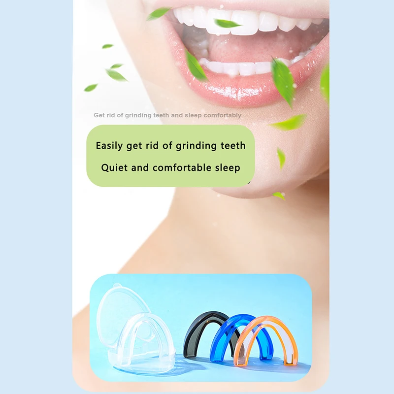 Multifunctional Thermoplastic Dental Tray, Nighttime Anti-grinding Mouthguard, Transparent Invisible Sports Braces